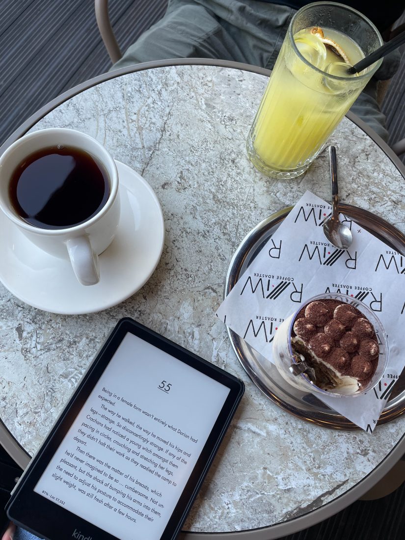 coffee with milk, always